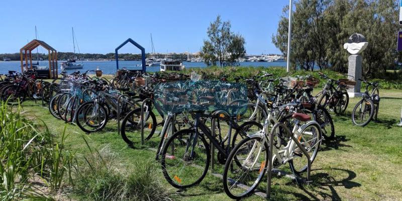 Southport Broadwater Parklands 50+ bikes