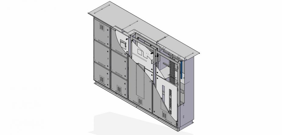 ENCLOSURE WHITE